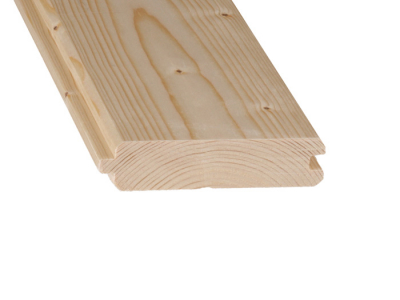 Blockbohle nordische Fichte 28x121mm gehobelt unbehandelt Blockbohle nordische Fichte 28x121mm gehobelt unbehandelt