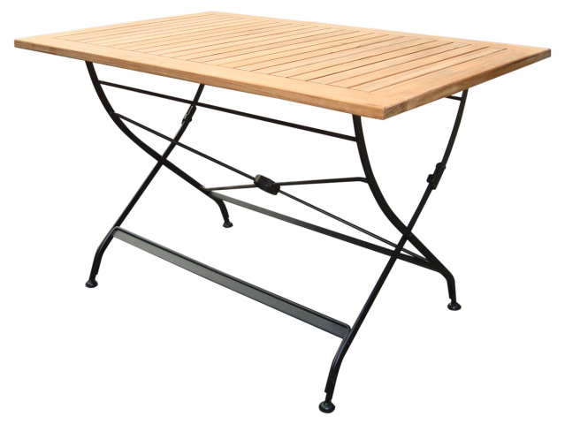 Zebra Florence Klapptisch 120x80cm aus Teak