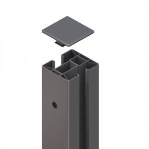 System Klemmpfosten 2341, anthrazit <br>193cm