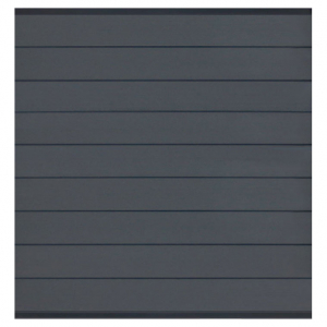 Elephant Steckzaun Modular 200 WPC steingrau, Leiste Anthrazit 180x195cm Elephant Steckzaun Modular 200 WPC steingrau, Leiste Anthrazit 180x195cm