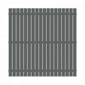 Squadra Sichtschutz 180x180cm anthrazit