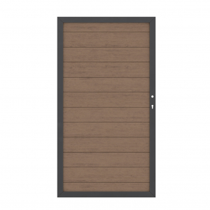 System WPC Tor mandel 2573, DIN rechts <br>98x180cm System WPC Tor mandel 2573, DIN rechts <br>98x180cm