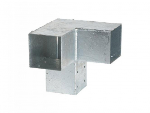 Plus Cubic Doppel-Eckbeschlag fr Pfosten 9x9cm