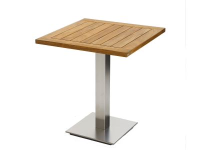 Niehoff Bistro Tisch quadratisch 68x68cm, Teak geölt