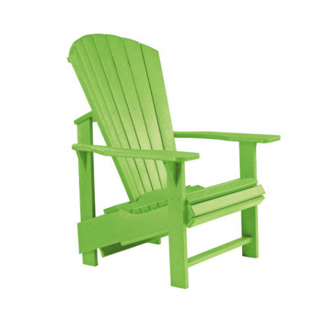 Muskoka Generation Line Adirondack Upright Chair C03 KiwiGreen