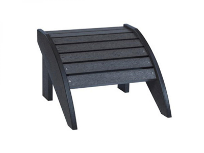 Muskoka Adirondack Fußbank F01 für C01, Black