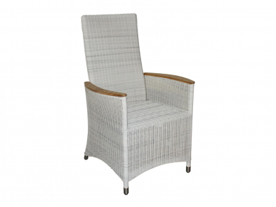 Zebra Loomus Relax-Sessel Silk White