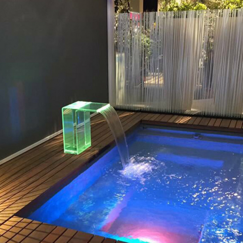 Ideal Schwalldusche Rio mit LED