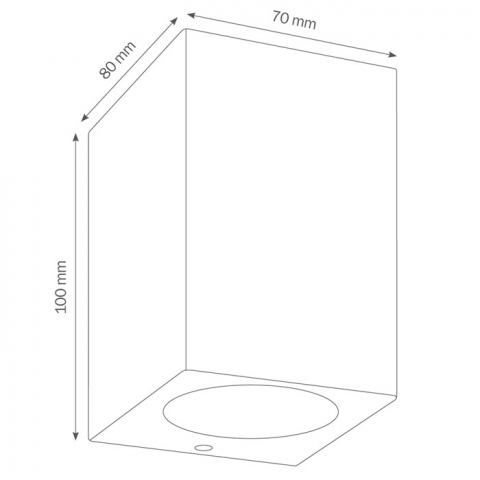 LCD Wandleuchte 5052 Graphit