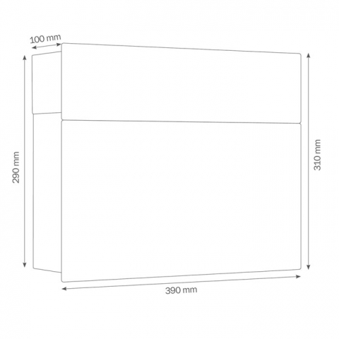 LCD Briefkasten 3020