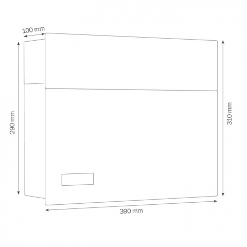 LCD Briefkasten 3021