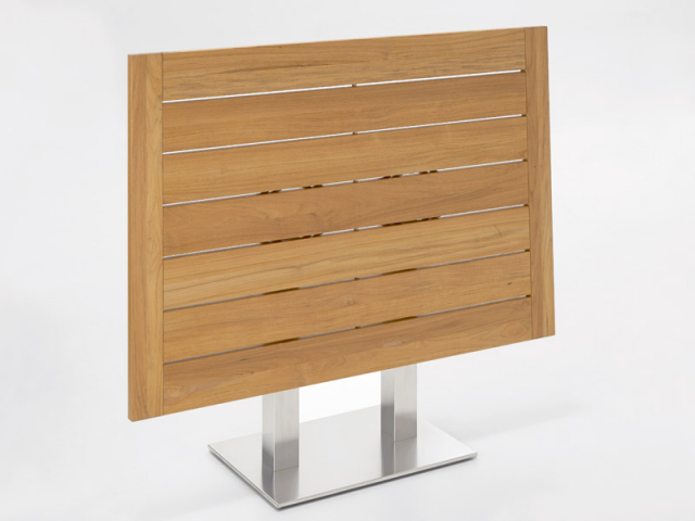 Niehoff Bistro Tisch rechteckig 140x95cm, Teak geölt