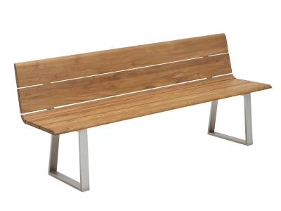 Niehoff Nova Massivholzbank 220cm, Teak