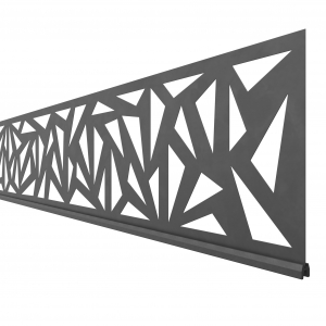 System Dekorprofil Trigon 3293 anthrazit, 178x30cm