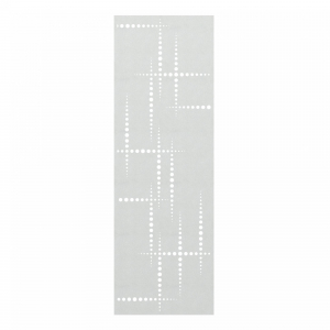 System Designgitter Puls 2833 Edelstahl, 60x180cm