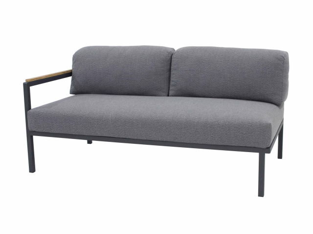 Zebra Hudson Lounge Sofa 2-Sitzer, Armlehne links