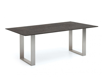 Niehoff Primus Designtisch Kuve HPL Granit-Design 200cm