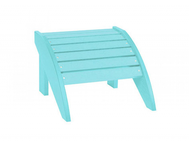 Muskoka Adirondack Fußbank F01 für C01, Aqua