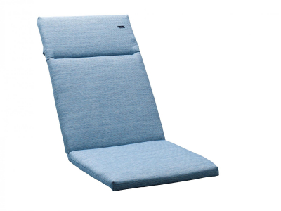 Sieger Relaxsessel-Auflage Baumwoll-Polyester-Mix, hellblau