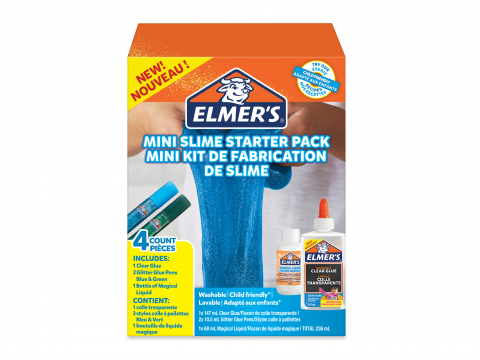 Elmers Mini Slime Starter Kit blau-grün 3026980976064