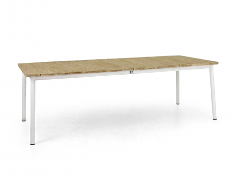 Apple Bee Milou Tisch Teak wei 240cm