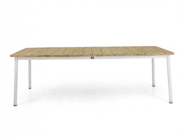 Apple Bee Milou Tisch Teak weiß 240cm