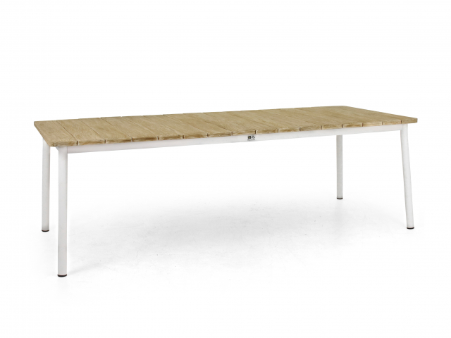 Apple Bee Milou Tisch Teak weiß 240cm