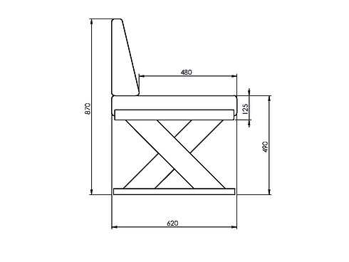 Niehoff Alexa Eckbank links 225cm, stone