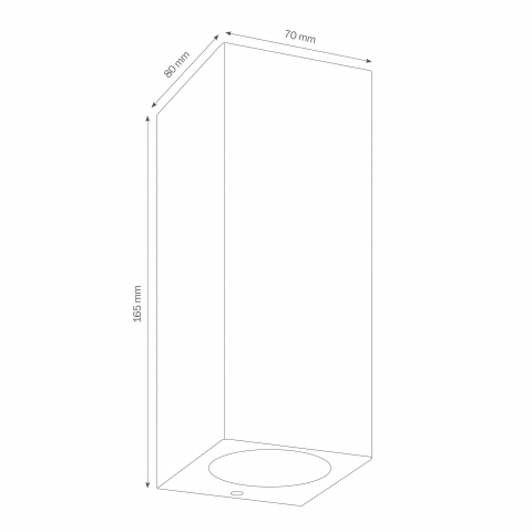 LCD Wandleuchte 5048 Wei