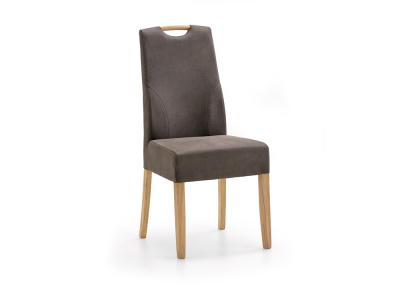 Niehoff Top-Chairs Polsterstuhl Eiche, Microfaser Campo savannah