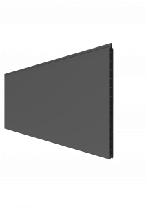 Groja BasicLine Steckzaun Einzelprofil anthrazit 1,9x30x180cm