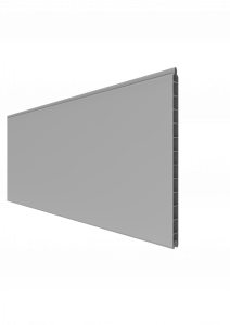 Groja BasicLine Steckzaun Einzelprofil silbergrau 1,9x30x180cm