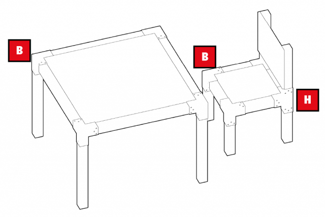 Suki Pfosten Bodenhlse mit Dolle 91x200mm