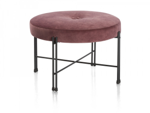 Hocker burgundy