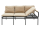 Zebra Max Lounge 3-Sitzer Sofa, rechts