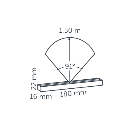 DreamDeck LED Stufen-Lichtleiste 18 - 2531