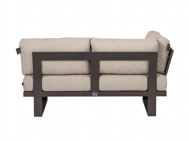 Apple Bee Mura Taupe Loungesofa, Armlehne rechts