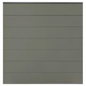 GrojaSolid Grande BPC Steckzaun 180x180cm grau