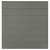 GrojaSolid Grande BPC Steckzaun 180x180cm grau