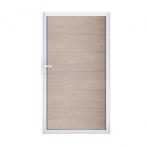 Groja BasicLine Steckzaun Universal Tor 100x180cm Sheffield Oak EV1 Groja BasicLine Steckzaun Universal Tor 100x180cm Sheffield Oak EV1