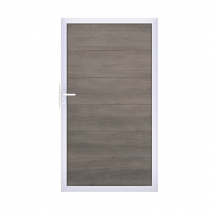 Groja BasicLine Steckzaun Universal Tor 100x180cm Monument Oak EV1 Groja BasicLine Steckzaun Universal Tor 100x180cm Monument Oak EV1