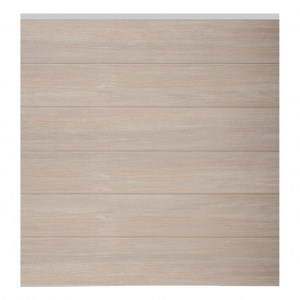 GroJa BasicLine Steckzaun-Set Sheffield Oak-silber 180x180cm