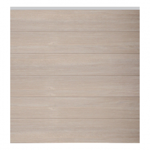 GroJa BasicLine Steckzaun-Set Sheffield Oak-silber 180x180cm