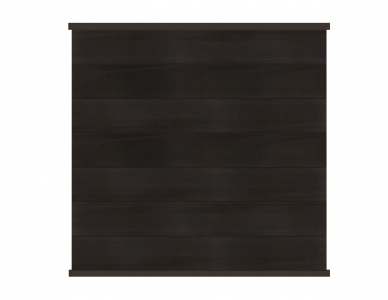 Osmo Multi Fence Co-Extrusion Grundelement 180x178cm Espresso Leisten Anthrazit