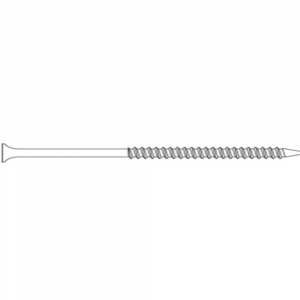 Zaunbauschraube 5x80 mm V2A 50 Stk.