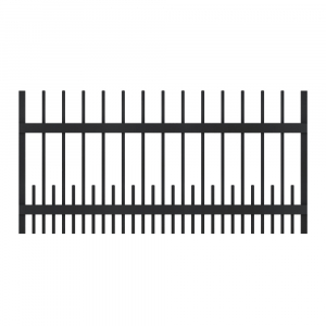 Osmo Alu Fence Square Niedrigzaun 180x89 cm