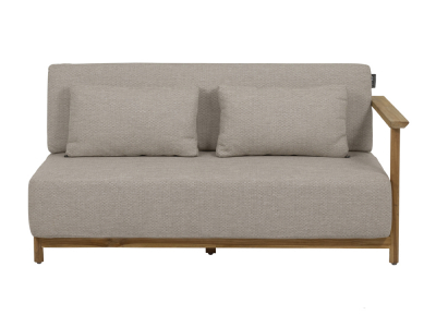 Apple Bee St. Lucia Loungesofa links aus Teakholz 158cm