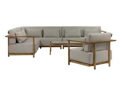 Apple Bee St. Lucia Loungegruppe 1 aus Teakholz ca. 240x316cm