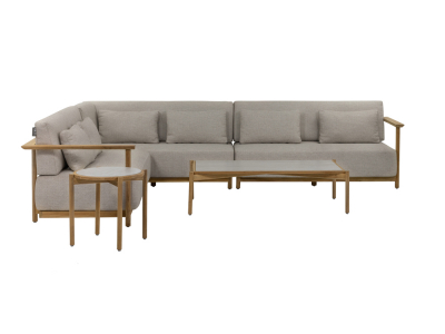 Apple Bee St. Lucia Loungegruppe 3 aus Teakholz ca. 240x316cm