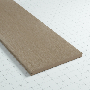Komex WPC Terrassendiele Basic XL Sand geprägt geriffelt 18x260 mm Komex WPC Terrassendiele Basic XL Sand geprägt geriffelt 18x260 mm